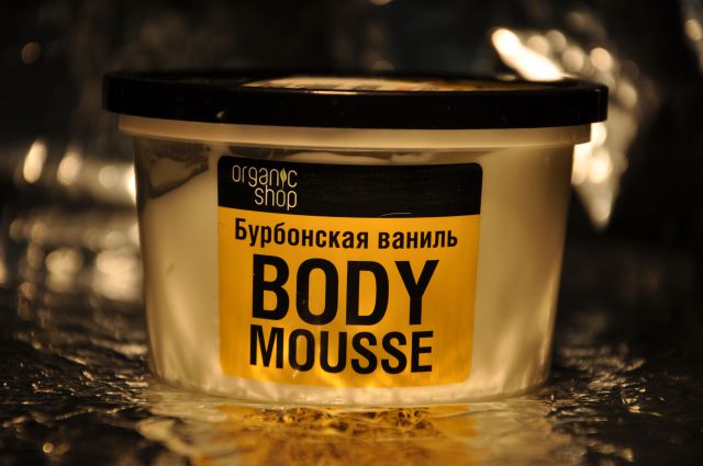 Мусс для тела "Бурбонская ваниль" от Organic Shop фото 4
