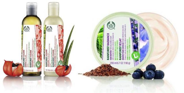 Новинки в серии ухода для волос Rainforest от The Body Shop фото 1 Новинки в серии ухода для волос Rainforest от The Body Shop фото 1
