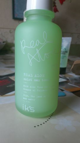 Тонер для лица Real aloe от IK'S фото 4