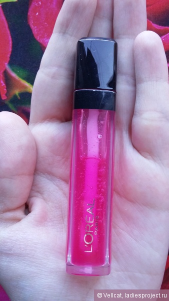 Блеск для губ Infaible gloss Neon (оттенок № 302 Hot for Hawaii) от L'Oreal фото 2