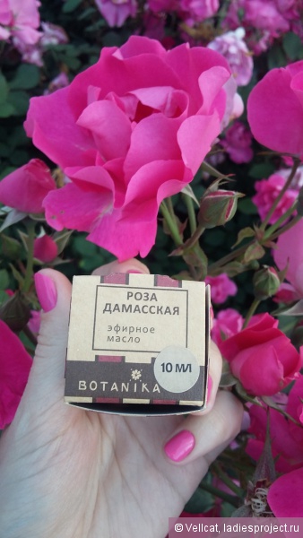 Эфирное масло розы дамасской от Botanika фото 5 Эфирное масло розы дамасской от Botanika фото 5