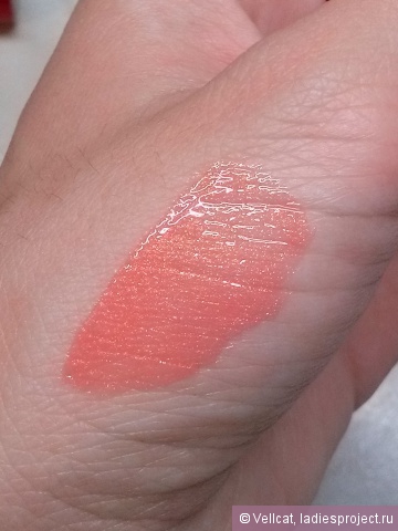 Блеск для губ Watershine (оттенок № 420 Apricot Freeze) от Maybelline фото 6