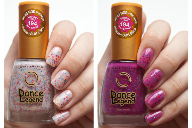 Лаки, меняющие цвет: Dance Legend, Del Sol, Ruby Wing фото 10