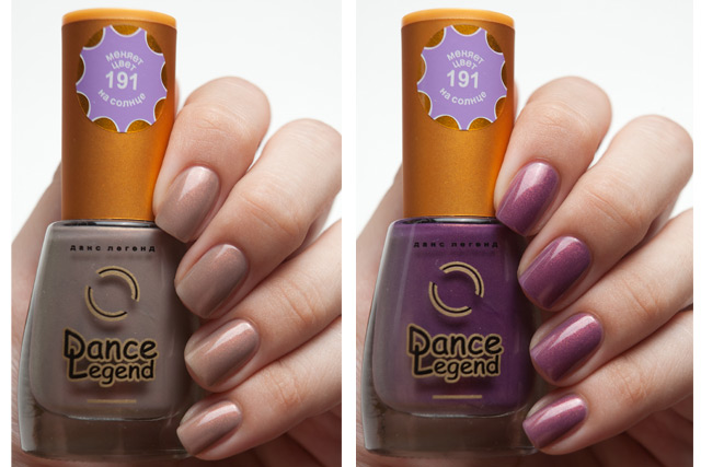 Лаки, меняющие цвет: Dance Legend, Del Sol, Ruby Wing фото 7