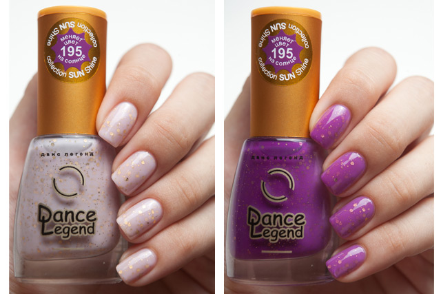 Лаки, меняющие цвет: Dance Legend, Del Sol, Ruby Wing фото 11