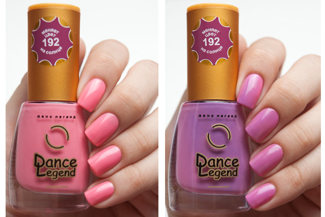Лаки, меняющие цвет: Dance Legend, Del Sol, Ruby Wing фото 8