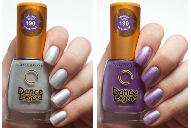 Лаки, меняющие цвет: Dance Legend, Del Sol, Ruby Wing фото 6