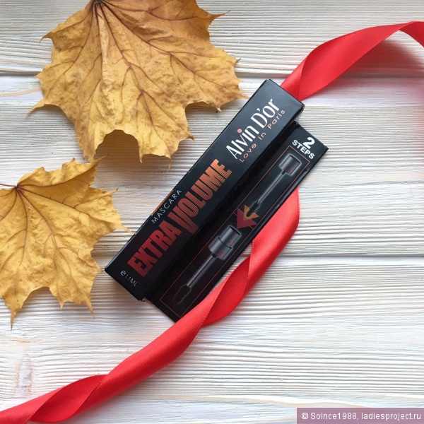 Тушь для ресниц Extra Volume 2 Steps Professional Mascara от Alvin D'or фото 1 Тушь для ресниц Extra Volume 2 Steps Professional Mascara от Alvin D'or фото 1