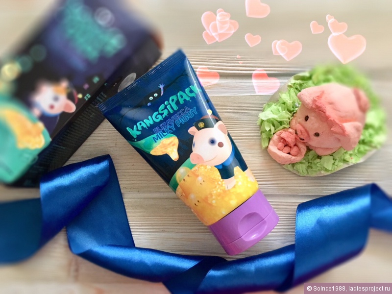 Очищающая маска для лица с 24 каратным золотом Kangsi Pack Milky Piggi от Elizavecca фото 1 Очищающая маска для лица с 24 каратным золотом Kangsi Pack Milky Piggi от Elizavecca фото 1