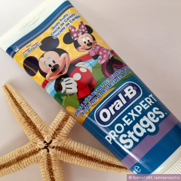 Детская зубная паста Pro-Epert Stages от Oral-B фото 2 Детская зубная паста Pro-Epert Stages от Oral-B фото 2