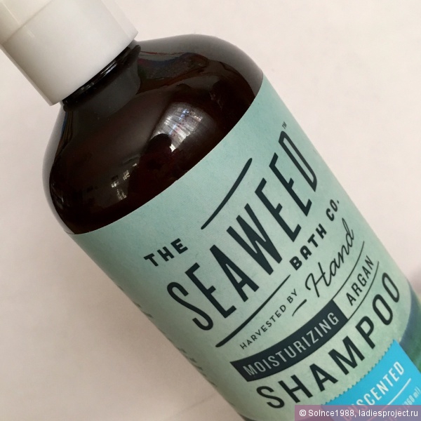 Увлажняющий шампунь с Аргановым маслом "Moisturizing Argan Shampoo" от Seaweed Bath Co. фото 2 Увлажняющий шампунь с Аргановым маслом "Moisturizing Argan Shampoo" от Seaweed Bath Co. фото 2