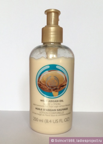 Молочко для тела "Дикая Аргана" от The Body Shop фото 1