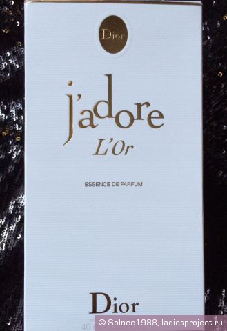 Парфюмерная эссенция J'Adore L'Or от Dior фото 1 Парфюмерная эссенция J'Adore L'Or от Dior фото 1