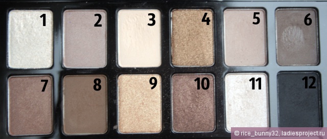 Тени для век The Nudes Palette от Maybelline фото 6 Тени для век The Nudes Palette от Maybelline фото 6