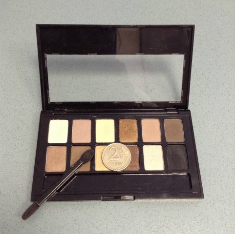 Тени для век The Nudes Palette от Maybelline фото 2