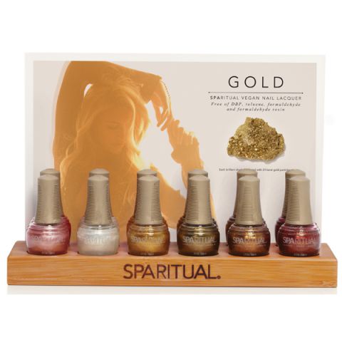 Новая коллекция лаков Gold от SpaRitual фото 1 Новая коллекция лаков Gold от SpaRitual фото 1