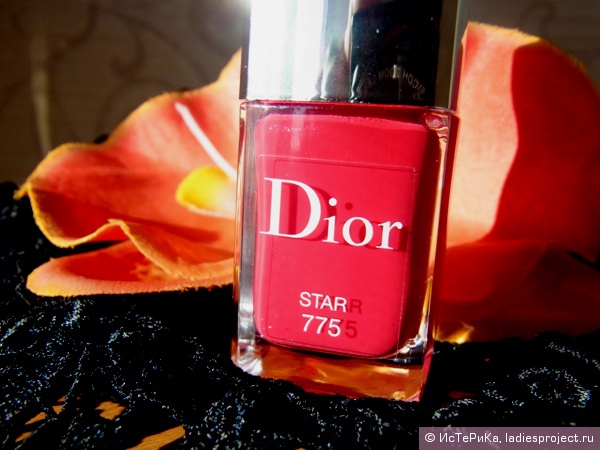 Лак для ногтей Vernis Couture Colour Gel Shine And Long Wear Nail Lacquer (оттенок № 775 Star) от Dior фото 2