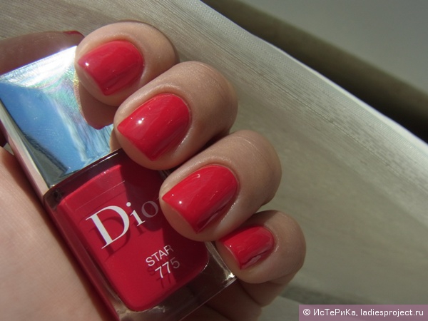 Лак для ногтей Vernis Couture Colour Gel Shine And Long Wear Nail Lacquer (оттенок № 775 Star) от Dior фото 10