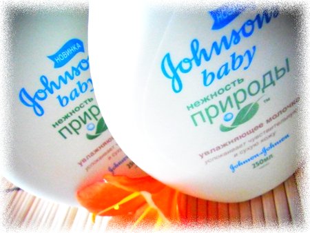 Увлажняющее молочко для тела "Нежность природы" от Johnson's baby фото 1