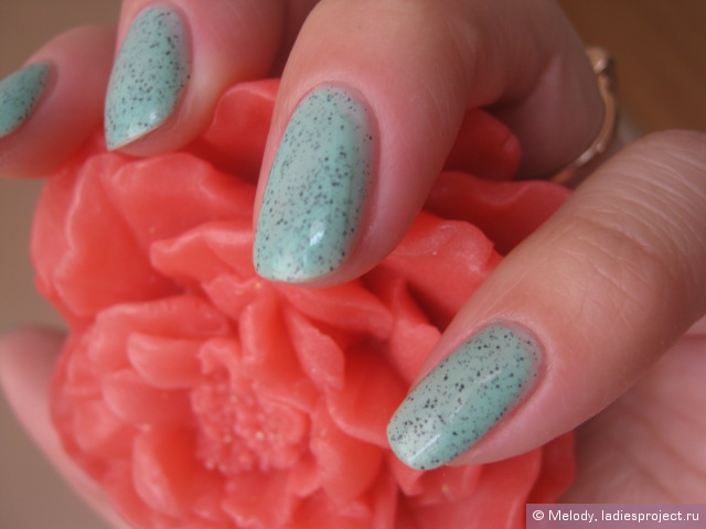 Лак для ногтей активный био-гель Dalmatian Active Bio-gel (оттенок № 423/088 Mint Ice Cream & Chocolate) от El Corazon фото 14