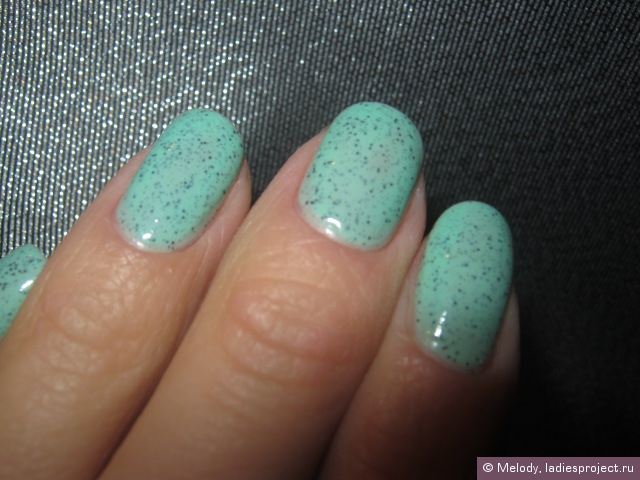 Лак для ногтей активный био-гель Dalmatian Active Bio-gel (оттенок № 423/088 Mint Ice Cream & Chocolate) от El Corazon фото 15