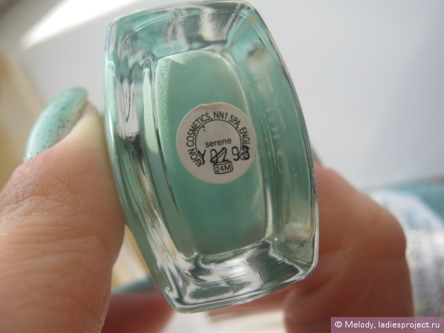 Лак для ногтей активный био-гель Dalmatian Active Bio-gel (оттенок № 423/088 Mint Ice Cream & Chocolate) от El Corazon фото 24