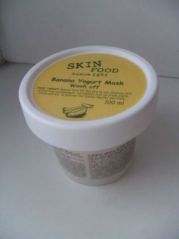 Йогуртовая маска для лица с банановым экстрактом от Skinfood фото 2