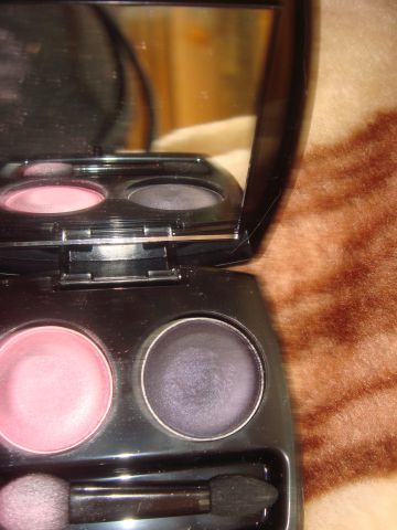 Двухцветные тени для век (оттенок вечерняя роза) от Avon фото 1