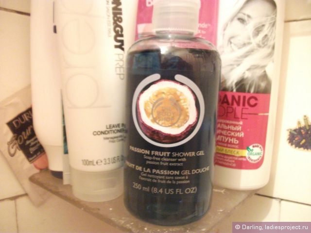 Гель для душа "Маракуйя" от The Body Shop фото 2 Гель для душа "Маракуйя" от The Body Shop фото 2