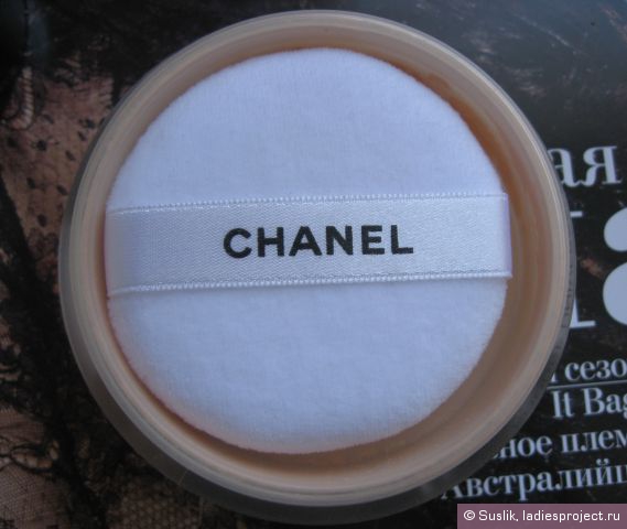 Рассыпчатая пудра натуральный макияж Poudre Universelle Libre (оттенок № 25 Peche Clair) от Chanel фото 3