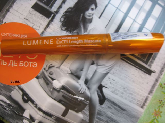 Удлиняющая тушь для ресниц Cloudberry Excellength от Lumene фото 1