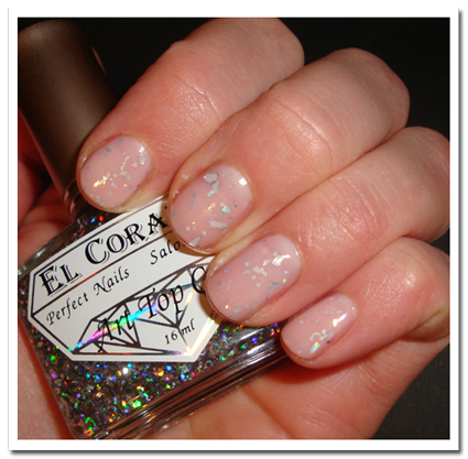 Праздничный топ для ногтей Art Top Coat (оттенок № 421/8 Top Fireworks) от El Corazon фото 8