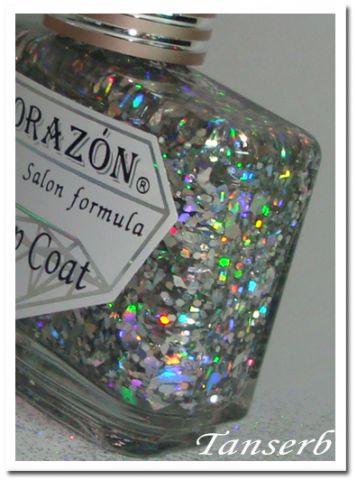 Праздничный топ для ногтей Art Top Coat (оттенок № 421/8 Top Fireworks) от El Corazon фото 1