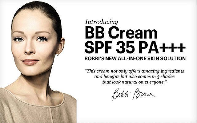 Новинка от Bobbi Brown: BB Cream SPF 35 PA+++ фото 1