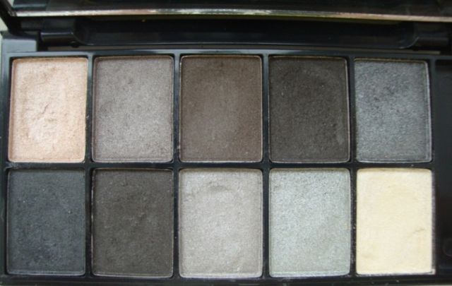 Тени для век 10 Color Eyeshadow "SMOKEY" от Nyx фото 2