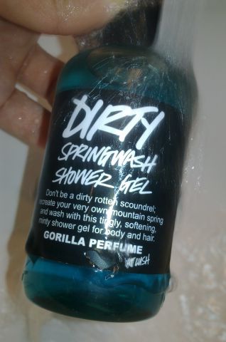 Гель для душа "Dirty Springwash" от Lush фото 3