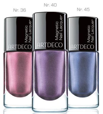Новая коллекция магнитных лаков Magnetic Fever For Nails от Artdeco фото 4 Новая коллекция магнитных лаков Magnetic Fever For Nails от Artdeco фото 4