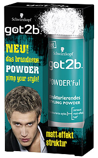Новинка от Schwarzkopf & Henkel - Стайлинг-пудра «пороШОК» фото 2 Новинка от Schwarzkopf & Henkel - Стайлинг-пудра «пороШОК» фото 2