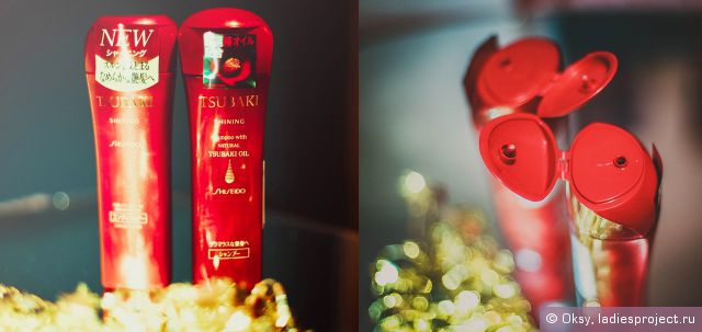 Шампунь и кондиционер для придания блеска Tsubaki Shining with Tsubaki Oil EX от Shiseido фото 2 Шампунь и кондиционер для придания блеска Tsubaki Shining with Tsubaki Oil EX от Shiseido фото 2