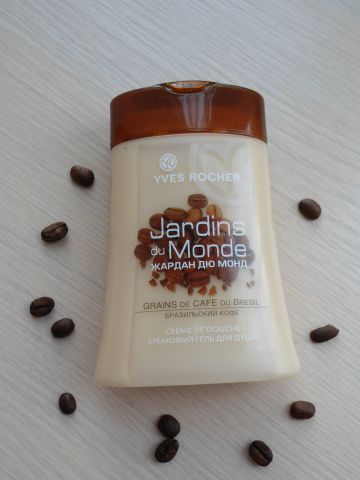 Кремовый гель для душа "Бразильский кофе" от Yves Rocher фото 1