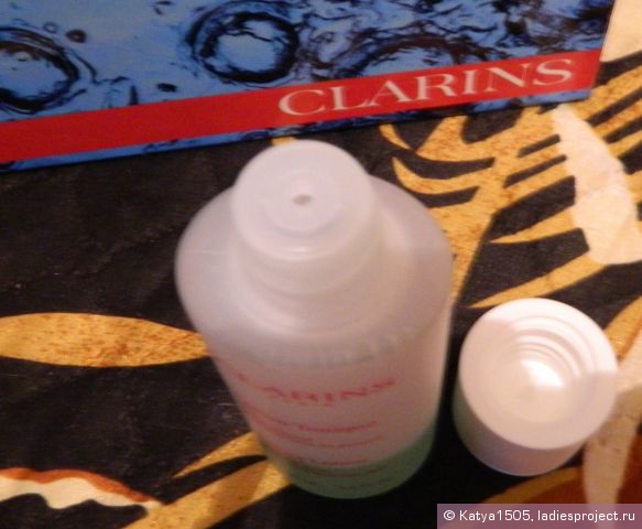 Тонизирующий лосьон для лица с ирисом Toning Lotion with Iris от Clarins фото 2