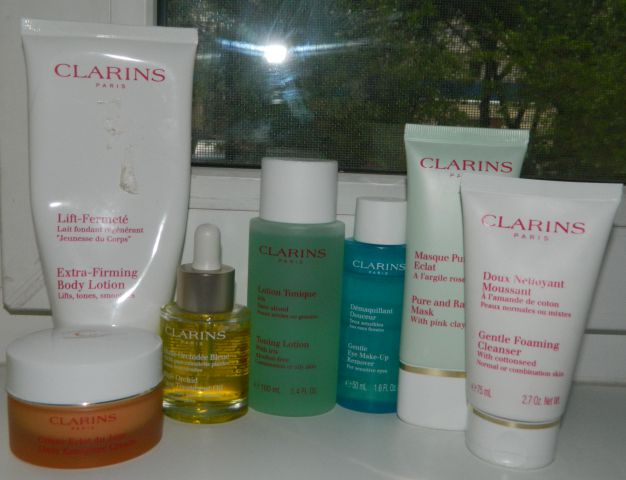 Моя коллекция Clarins фото 8