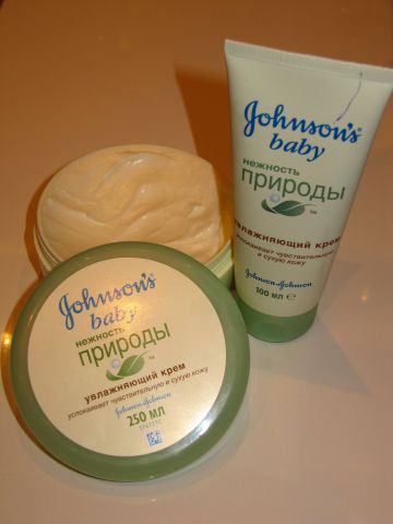 Крем детский увлажняющий &laquo;Нежность природы&raquo; от Johnson's baby фото 2