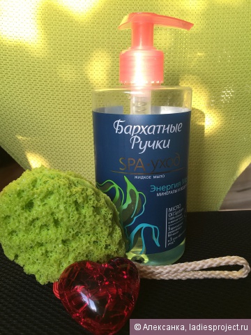 Жидкое мыло Бархатные ручки "SPA-уход Энергия моря» от Концерн Калина фото 1 Жидкое мыло Бархатные ручки "SPA-уход Энергия моря» от Концерн Калина фото 1