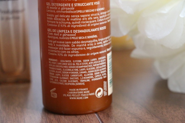 Гель для умывания и снятия макияжа Face Cleansing and Make-Up Removing Gel от Nuxe фото 4