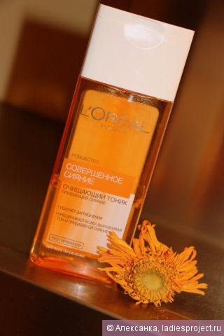 Очищающий тоник для лица "Совершенное сияние" от L'Oreal фото 1 Очищающий тоник для лица "Совершенное сияние" от L'Oreal фото 1