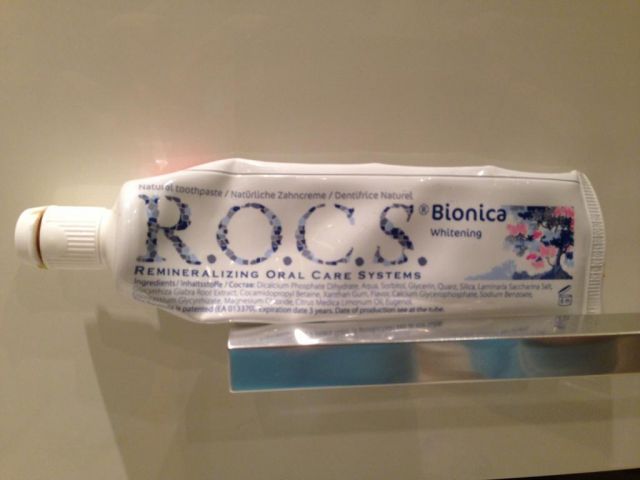 Зубная паста Bionica отбеливающая от R.O.C.S фото 1 Зубная паста Bionica отбеливающая от R.O.C.S фото 1